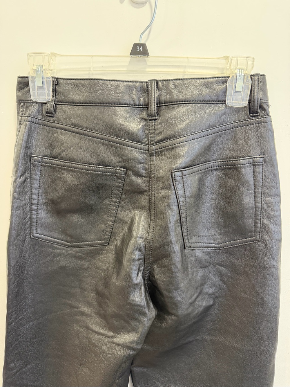 Wilfred - The Melina Leather Pant in Black - Picture 6 of 10